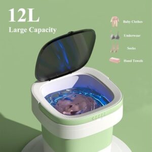 Mini lavatrice portatile per biancheria intima, perfetta per piccoli capi, adatta anche per viaggi