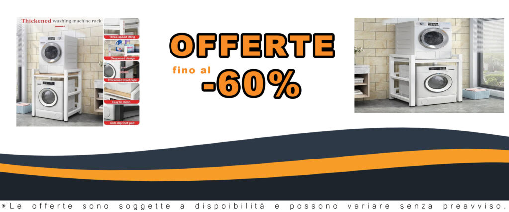 Scaffale per lavanderia bianco, ideale per lavatrice e asciugatrice, compatto e resistente, carico massimo 400 kg