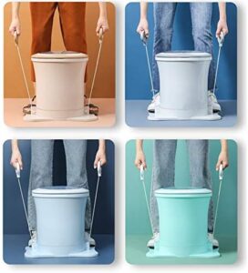 Mini lavatrice portatile ecologica alimentata a mano, ideale per appartamenti, campeggio e dormitori, con centrifuga inclusa.