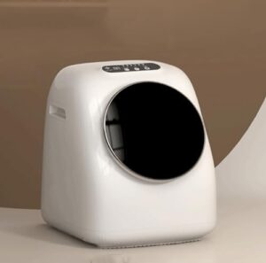 Mini Lavatrice Automatica con pannello touch, cilindro in acciaio inox, perfetta per la biancheria intima e capi delicati