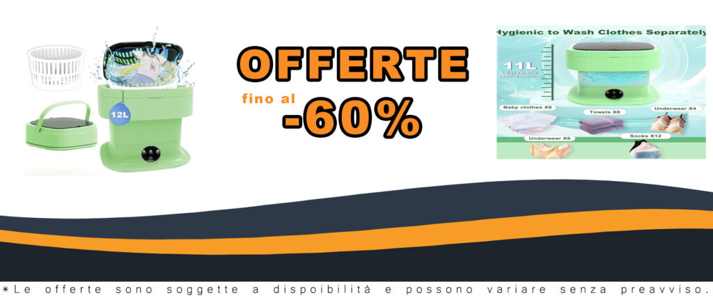 Lavatrice portatile pieghevole verde da 12L, perfetta per viaggi e lavaggio biancheria intima e vestiti per bambini