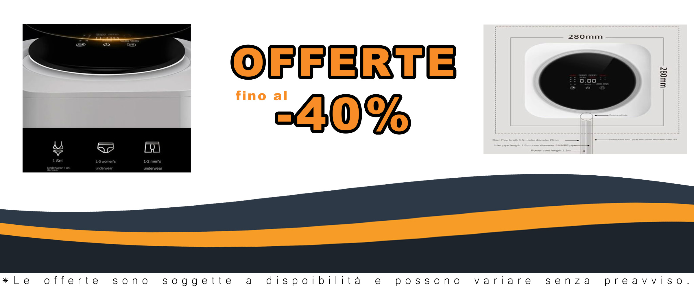 Mini lavatrice portatile compatta con asciugatrice centrifuga per biancheria intima e capi delicati