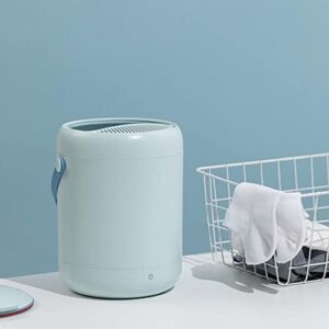 Samnuerly Lavatrice Portatile 2.8L, mini lavatrice con luce blu e verde