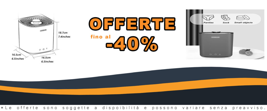 YHRJ Piccola Lavatrice per Uso Domestico, pulitore ad ultrasuoni per biancheria intima e calze, design compatto, cura con luce blu, pulsante a sfioramento.