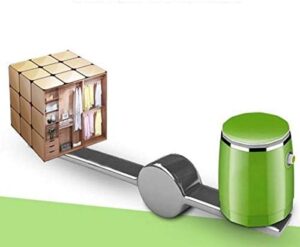 WolFum Small Drum Machine Mini Lavatrice semiautomatica a Tamburo Singolo con Funzione di Asciugatura, perfetta per spazi ridotti e alta efficienza energetica.