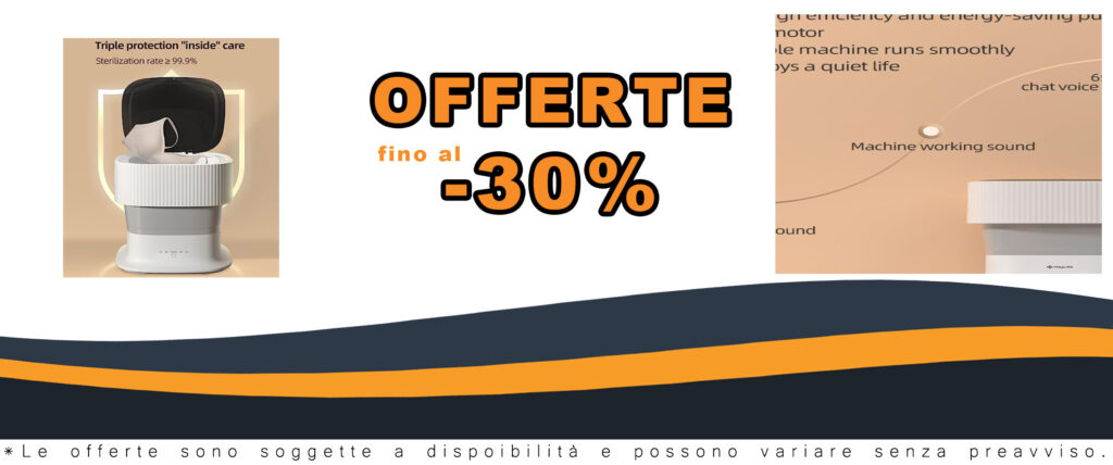 Lavatrice portatile mini pieghevole ideale per viaggi, campeggio e piccoli appartamenti, perfetta per vestiti e biancheria intima.