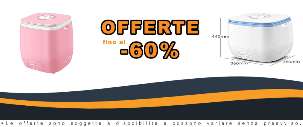 Mini lavatrice portatile 3kg, compatta e pratica per il lavaggio quotidiano con luce UV antibatterica