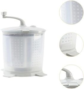 Immagine della Lavatrice Manuale LOVIVER, mini lavabiancheria a manovella ideale per piccoli spazi