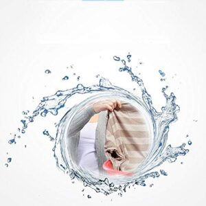 Lavatrice QFFL xiyiji da 4 kg, compatta e automatica, perfetta per lavaggi leggeri e carichi ridotti.