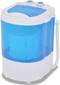 LAPOOH Mini Lavatrice a Vaschetta Singola 2,6 kg, pratica e compatta, ideale per piccoli spazi e carichi limitati.