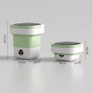 MZBDYYF Lavatrice Portatile 13L, ideale per piccoli spazi come appartamenti, dormitori e camper, con funzione di lavaggio e asciugatura.