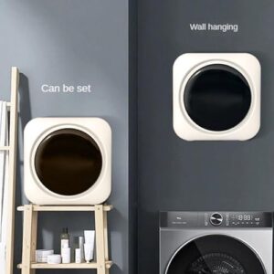 DPQYJPP Lavatrice a Muro, mini lavatrice compatta da 3.5 L per piccoli spazi, ideale per bagni e cucine.