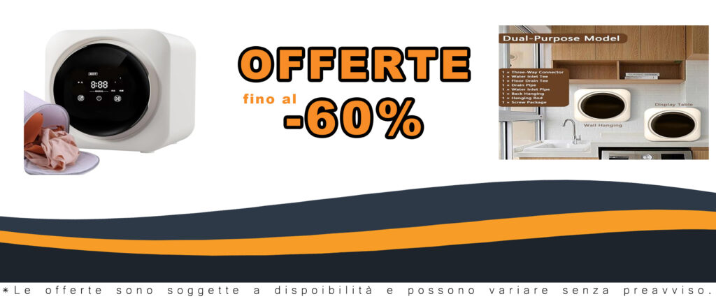 Asciugatrice compatta mini Levigationlu da 3.5L, ideale per spazi piccoli e montaggio a parete o su banco