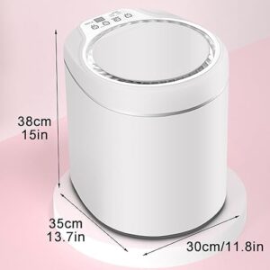 Mini lavatrice pieghevole con centrifuga e lavaggio a ultrasuoni, ideale per appartamenti e campeggio