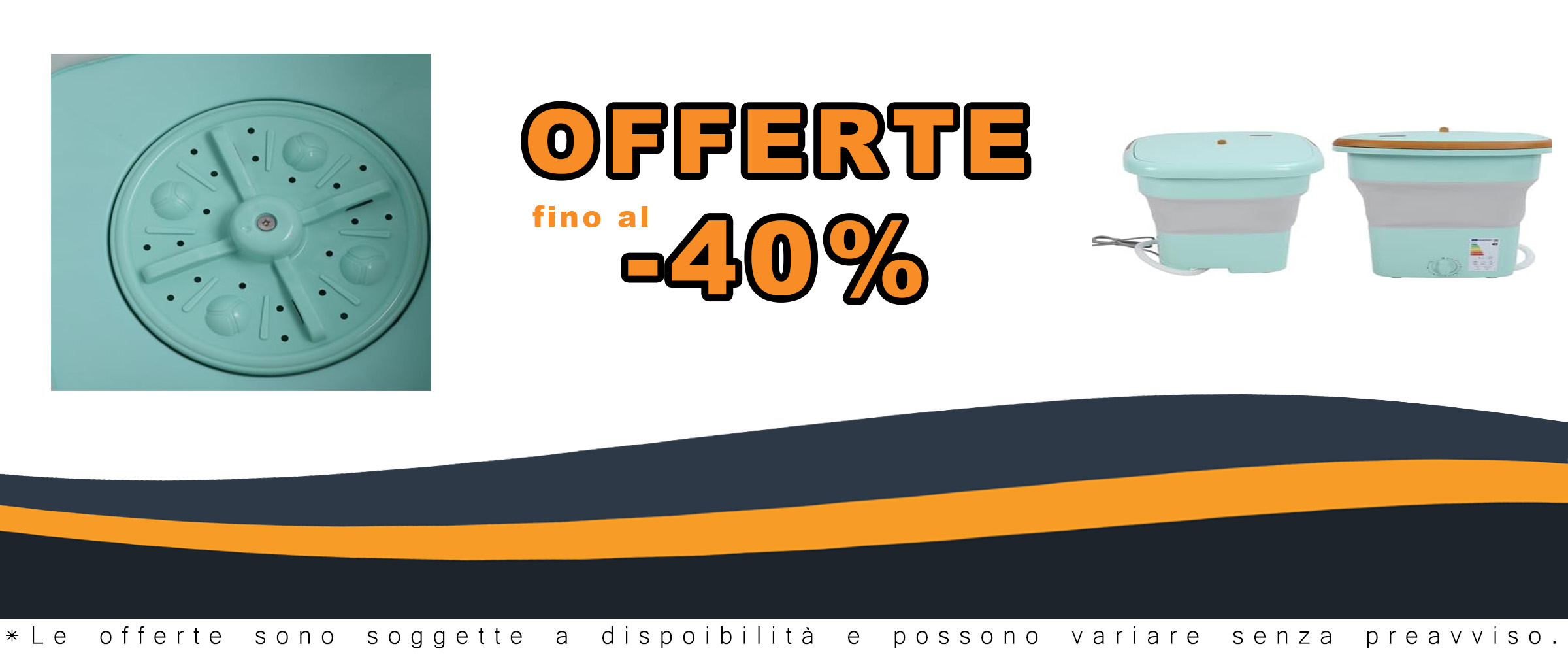 Lavatrice pieghevole mini compatta da 135W per biancheria intima, perfetta per il dormitorio o hotel.