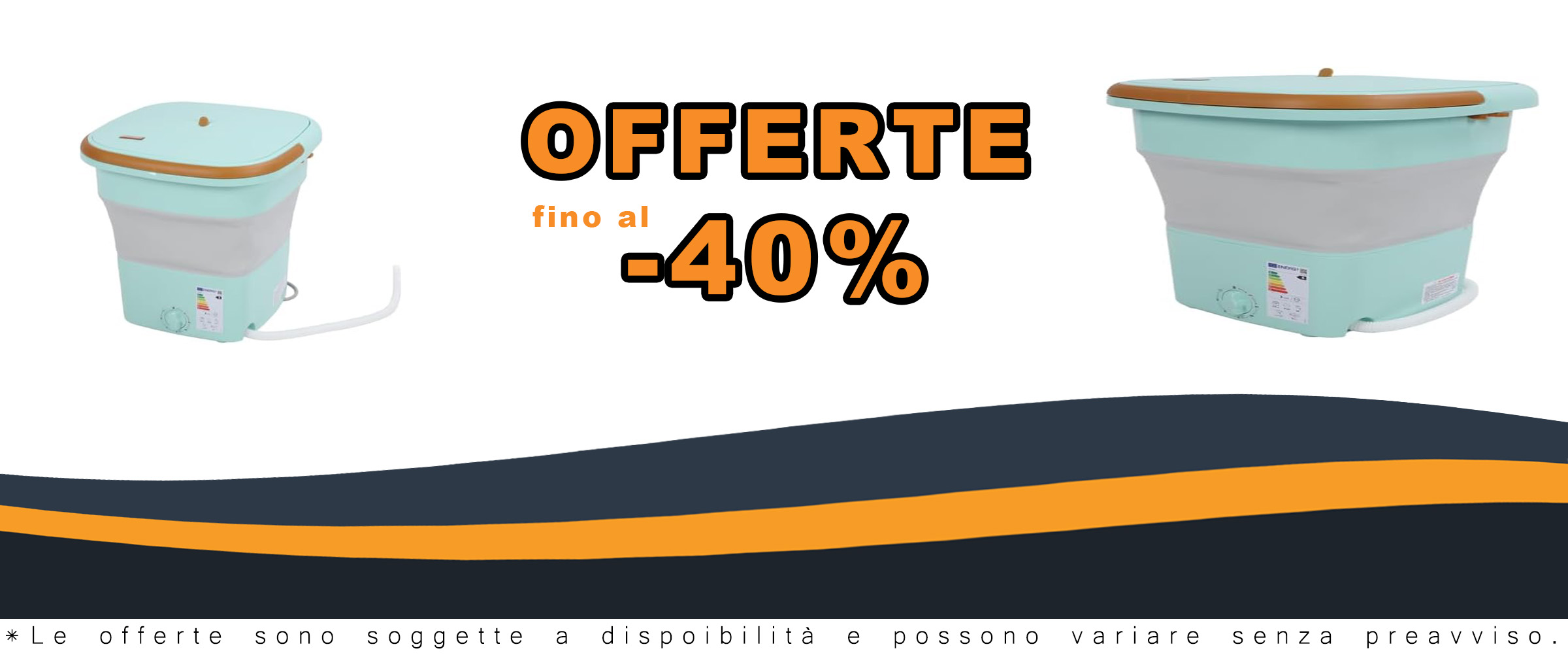 Mini lavatrice pieghevole 135 W, compatta e leggera, ideale per appartamenti e viaggi