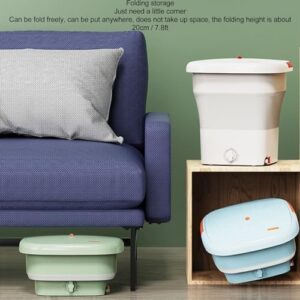 DOACT Lavatrice Pieghevole, Mini Lavatrice Portatile Leggera da 135 W, compatta e ideale per viaggi e piccoli spazi