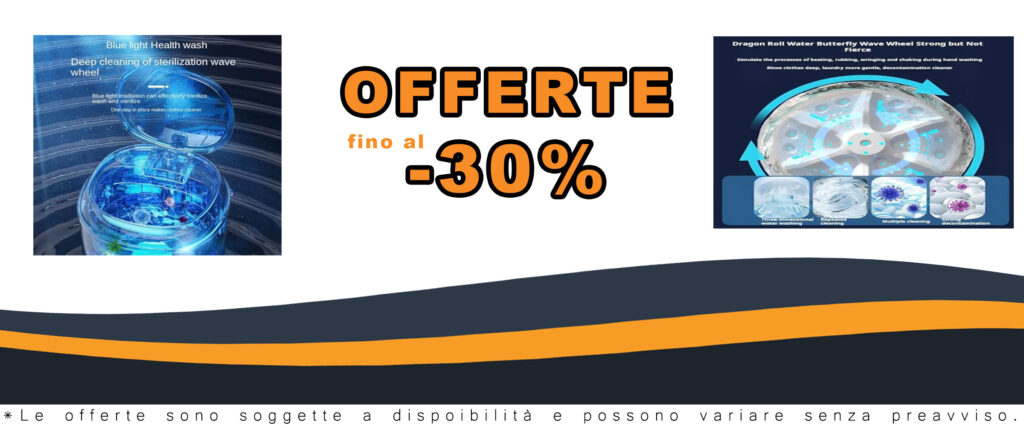 Mini Lavatrice Portatile 1 kg e Asciugatrice Centrifuga