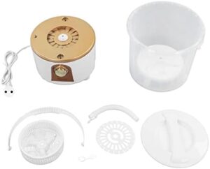 Lavatrice a ultrasuoni compatta per biancheria intima, con copertura impermeabile e cestello di drenaggio