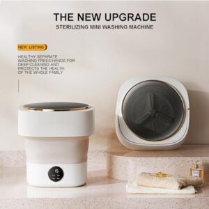 MKYOKO Lavatrice Portatile Mini Lavatrice con Centrifuga  