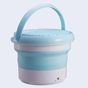 Samnuerly Mini Lavatrice Pieghevole in funzione, compatta e portatile, ideale per biancheria intima e piccoli oggetti