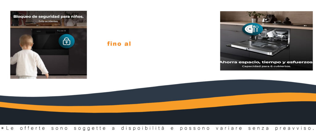 Lavastoviglie compatta Cecotec Bolero Aguazero 2300 Dark con 6 posate, 8 programmi e funzione Dry+
