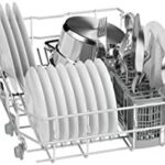 Bosch SPV40E70EU Lavastoviglie completamente integrata in acciaio inox, ideale per spazi ridotti, con capacità di 9 coperti e silenziosità.