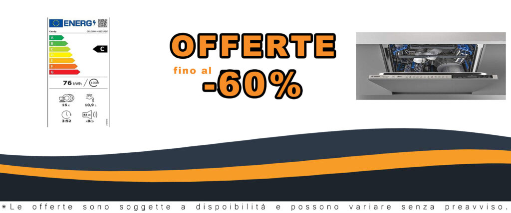 Lavastoviglie Candy Brava CELDIMN 4S622PSE con Wi-Fi e design a scomparsa totale in color Grey, ideale per famiglie numerose.