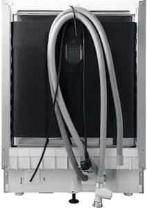 Lavastoviglie Indesit DIE 2B19A a scomparsa totale, con 14 coperti e classe energetica A+, installata in cucina.