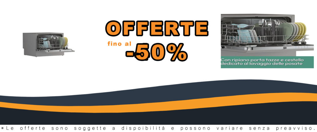 Candy Rapido' CP 6E51LS Lavastoviglie Compatta da tavolo in color silver, con ciclo rapido di 35 minuti e 6 coperti.
