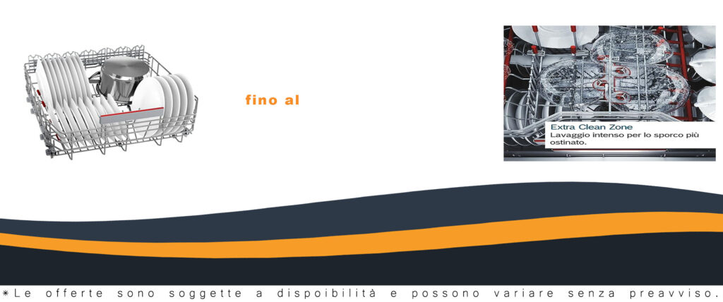 Lavastoviglie Bosch SMS6ZCI12E Serie 6 in acciaio inox con tecnologia PerfectDry e Home Connect