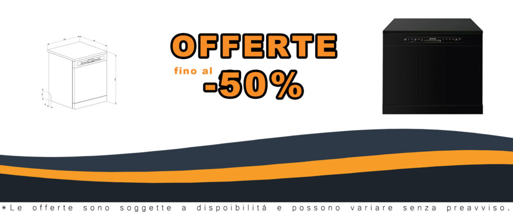 Lavastoviglie Smeg LVS292DN in nero, elegante e funzionale, con capacità di 13 coperti e classe energetica D.