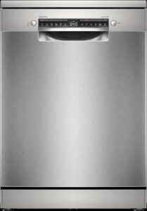 Lavastoviglie 14 coperti in inox, modello a libera installazione con classe energetica A.