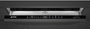 Smeg ST273CL lavastoviglie compatta e silenziosa, ideale per famiglie numerose con design elegante e funzionalità avanzate.
