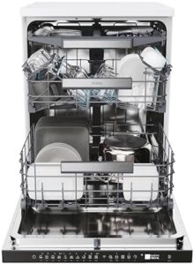 Lavastoviglie Haier I-PRO SHINE SERIE 5 XF 6B2M3PW con 16 coperture, AutoDoor e PowerWash