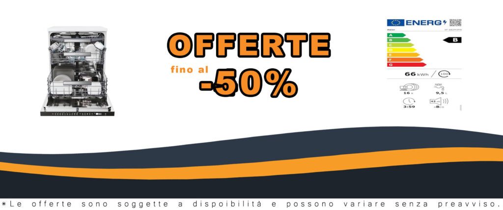 Lavastoviglie Haier I-PRO SHINE SERIE 5 XF 6B2M3PW con 16 coperture, AutoDoor e PowerWash