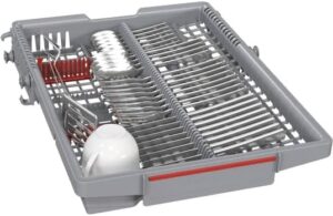 Lavastoviglie Bosch SPV4EMX24F, Serie 4, 45 cm, incassabile, perfetta per spazi ridotti, silenziosa e con programmi efficienti