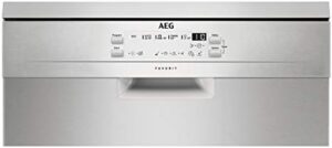 AEG FFB53610 Lavastoviglie Inox con capacità di 13 coperti e funzionamento a 42 decibel