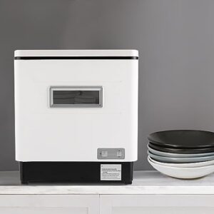 Lavastoviglie 1500W 70 Gradi con acciaio inox 304, ideale per piccole cucine e prestazioni efficienti.