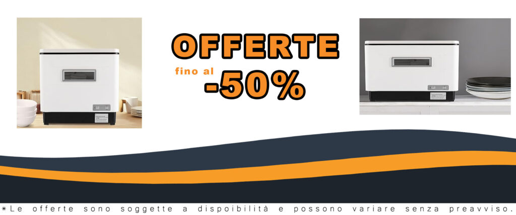 Lavastoviglie 1500W 70 Gradi con acciaio inox 304, ideale per piccole cucine e prestazioni efficienti.