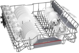 Lavastoviglie Bosch SMI4HCS19F, 60 cm, Semincasso, Serie 4 - Alta efficienza e prestazioni silenziose