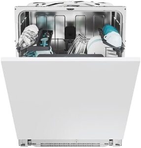 Lavastoviglie Candy RapidÓ CS 4E7L0W con capacità di 14 coperti e design a scomparsa totale