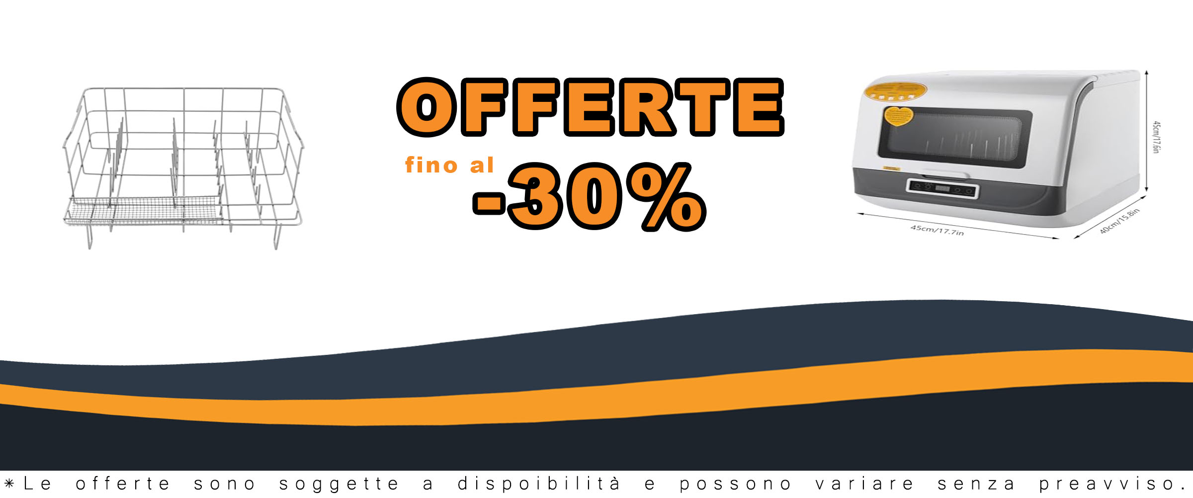 Lavastoviglie portatile Bianco, compatta e versatile per piccole case, appartamenti e dormitori, con 3 modalità di lavaggio.