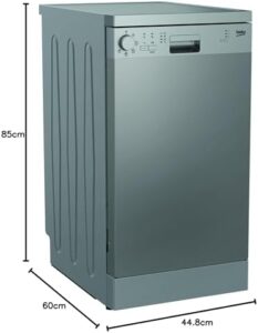 Beko DFS05024X lavastoviglie a libera installazione, 10 posate, classe energetica E