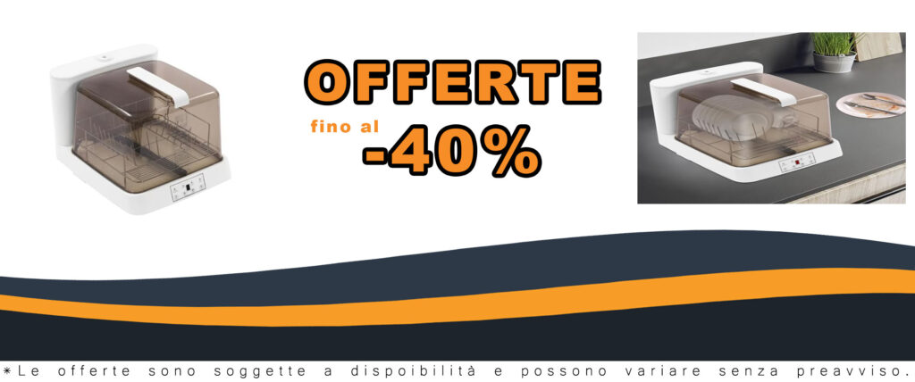 Lavastoviglie portatile compatta, ideale per piccoli spazi come appartamenti e camper, con capacità di 4-5 set e consumo di soli 6 litri di acqua per ciclo.