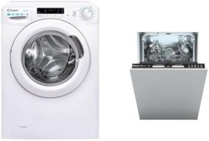Immagine della Candy CSWS 4962DWE/1-S Lavasciuga e Brava CDIH 1L949 Lavastoviglie Slim da Incasso