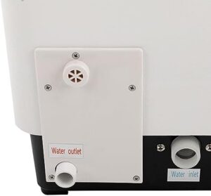 Lavastoviglie compatta CzyuRachel da tavolo, perfetta per cucina, ufficio e campeggio, con lavaggio a 360° e 1500 W di potenza.