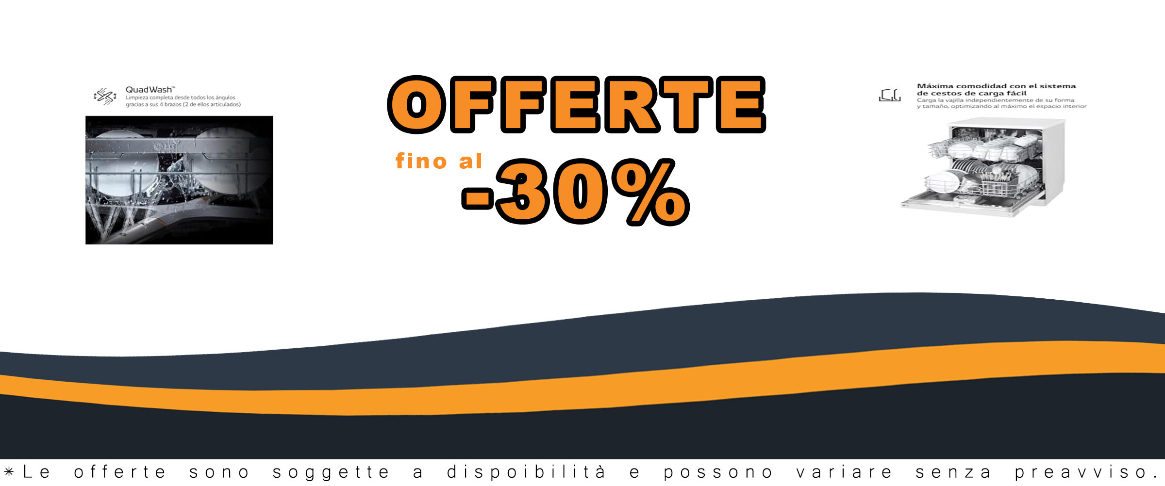 LG DF141FW Lavastoviglie 60 cm, capacità 14L con sistema QuadWash Direct Drive e design bianco