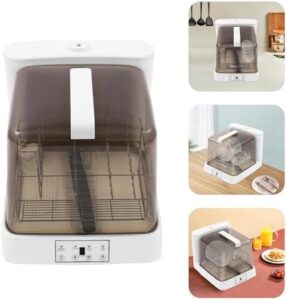 Lavastoviglie da tavolo compatta con serbatoio da 6 l, perfetta per piccoli spazi come appartamenti, dormitori e camper.