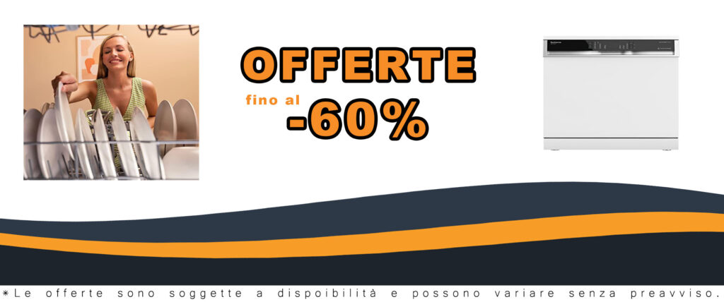 Cecotec Lavastoviglie indipendente 60 cm Bolero Foro 6600, perfetta per famiglie con 14 coperti e 8 programmi di lavaggio, silenziosa a 44 dB.